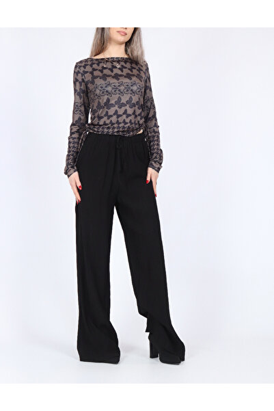 PIECES Pants, Black