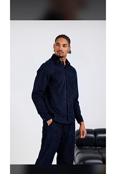 ATKGİYİM Velvet Fabric Jacket Pants Set Combination |   Comfortable Fit |   C...