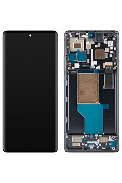 GERICOM Ecran tactil Motorola Edge 30 Ultra cu ramă, negru (negru interstelar)