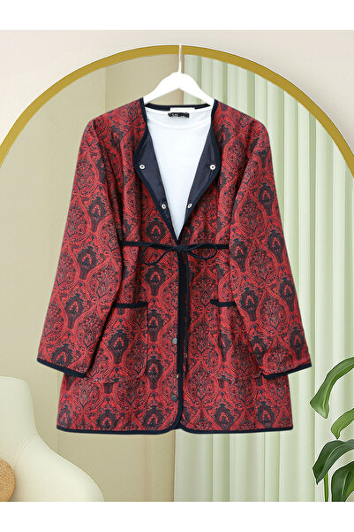 HİJABAYA Καπιτονέ μπουφάν με διπλή τσέπη και κουμπιά που κλείνουν με κουμπώματα