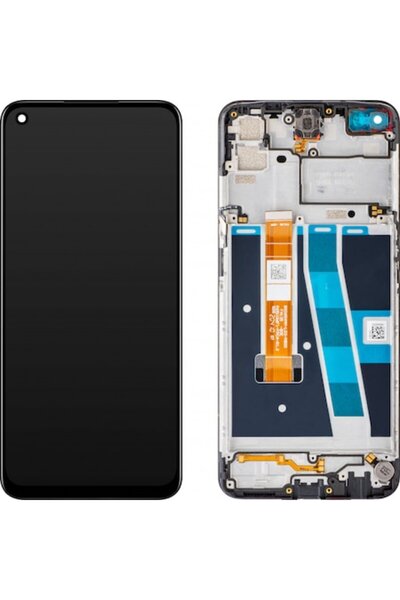 GERICOM Touchscreen Display for Oppo A52 with Frame - Black (Xtreme Armor, X61)