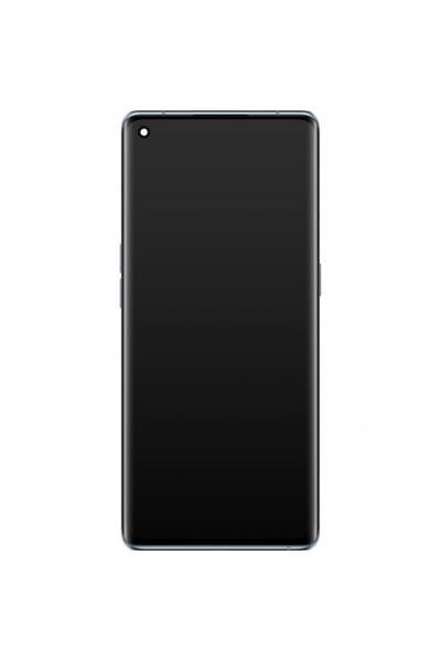 GERICOM Display Touchscreen Oppo Reno6 Pro 5G / Reno6 Pro+ 5G with frame, Gray (Lunar Gray)