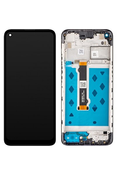 Motorola Ecran tactil Moto G9 Power cu ramă - Negru