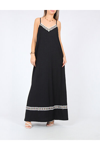 Evendi Long dress, Black