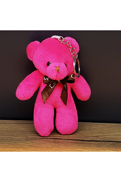 UcuruStore Πολύχρωμοι Πελούς αρκουδάκια με φιόγκο Μπρελόκ