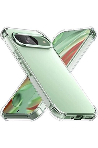 bzstore Carcasă transparentă anti-șoc pentru Google Pixel 9 cu protecție pentru cameră