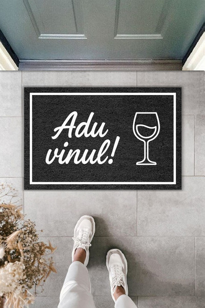 Dormot Modern Digital Printing Vinyl Mat! Written Door Mat