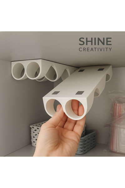 Shine Creativity Mutfak Rulo Tutucusu Düzenleyicisi | Yağlı Kağıt, Folyo, Str...