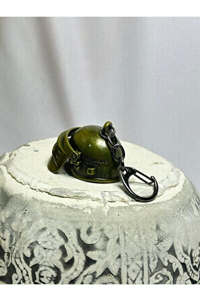 anahtarlık evreni Pubg 3. Level Helmet Metal Keychain