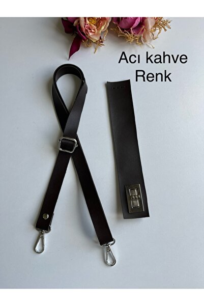 zg hobi aksesuar Adjustable Strap and Cover Kit Made of Faux Leather for Knitted Bags