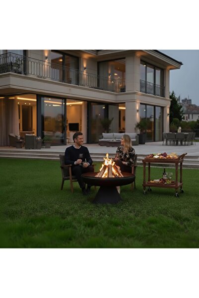 Ateşbaz Art Bolu Ateş Çukuru / Odun Şöminesi / Orta Boy