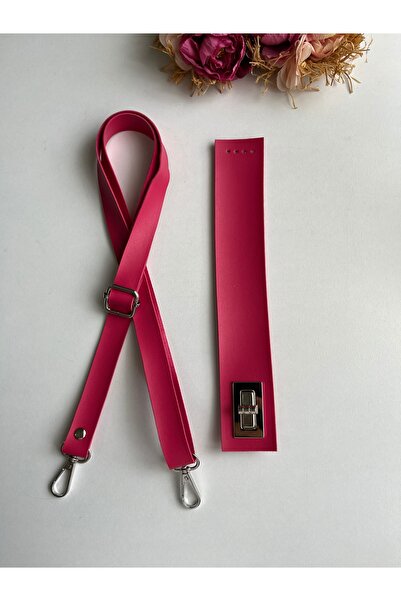 zg hobi aksesuar Adjustable Strap and Cover Kit Made of Faux Leather for Knitted Bags