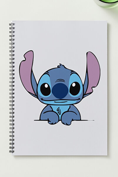 BLACKONECLASS STİTCH A5 Metal Spiralli Çizgisiz kalın bristol Kapak STİTCH De...