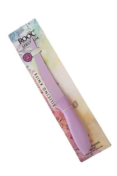 Rooc Tırtıklı Seri Mutfak Bıçağı & Lila-23,5 cm