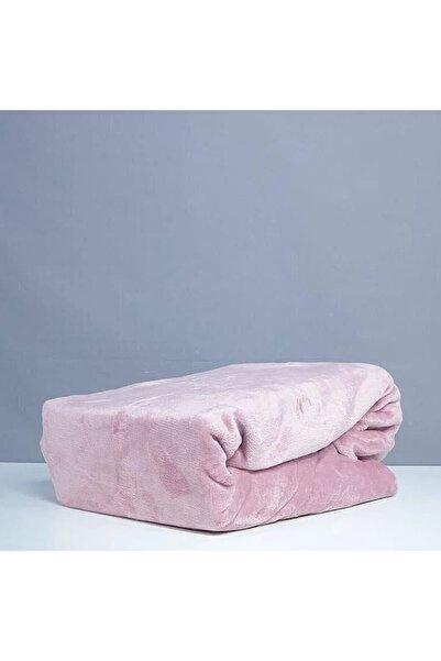 Reiashn 3-piece fitted sheet set, light pink, 100% cotton, double