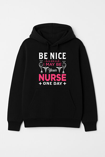 CALKARCOLLECTION أفضل سترة للممرضات للجنسين بغطاء رأس (هودي)