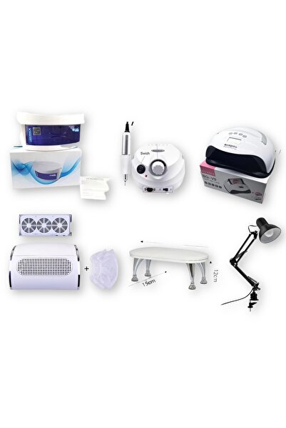 Anıl Gel Polish Işikli Stiril Makinesı ; Fıreze Makinası ; Uv 168’Wat Kurutucu ; Toz Toplama; Sehpa ; Masa Lamba