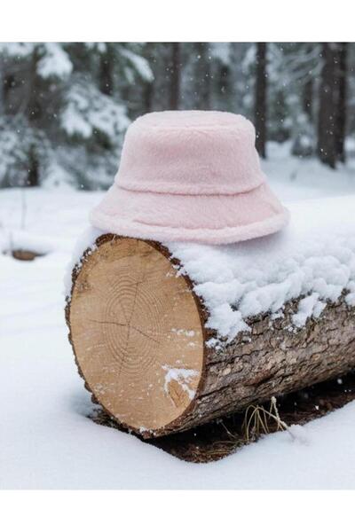 Wearflawless Plush Winter Soft Furry Bucket Hat, Winter Bucket Hat, Plush Hat, Plush Beanie