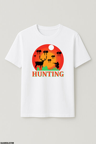 CALKARCOLLECTION Unisex Oversized Love Hunting T-Shirt
