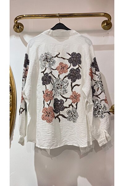 EB SCARF Keten Kimono