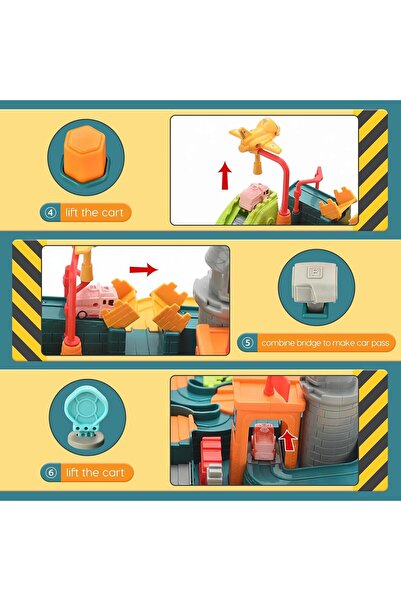 OEM Car Adventure Game – Interactive Game with Cars, Castle and Obstacles for Children 3+ Years Old