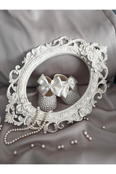 maviden İncili Bebek Patik | Bebek Mevlit Patik