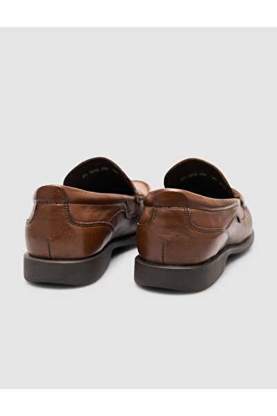 Cabani 100% Genuine Leather Tan Men's Casual Shoes