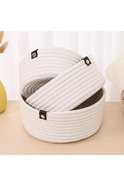 genernic 3-piece cotton basket set