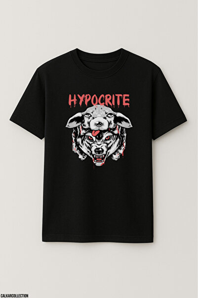 CALKARCOLLECTION Unisex Oversized Hypocrite T-Shirt