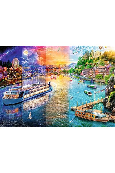 Trefl Puzzle, River Cruise, 1000 pieces