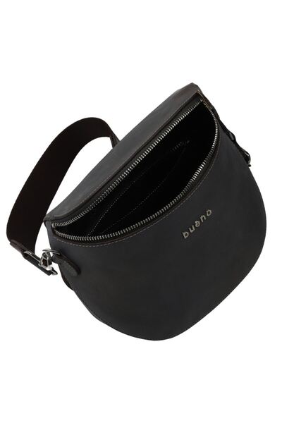 Bueno Shoes Navy Blue Shiny Leather Women's Crossbody Bag 01Wby3606