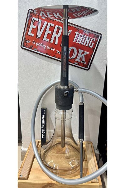 YT SHISHA SHOP Yt Switch Tech Nargile Takımı / Siyah