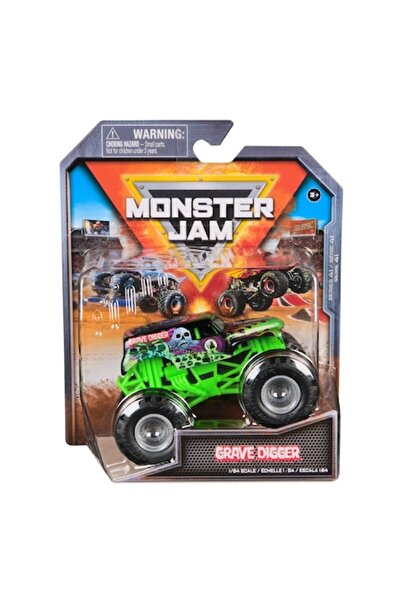 Spinmaster Mașină Monster Jam din metal - Grave Digger, scara 1:64
