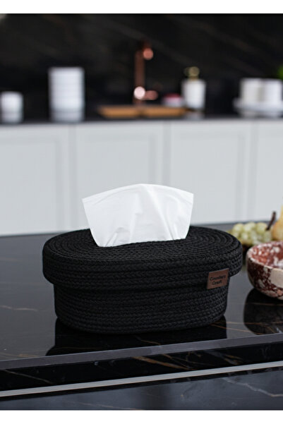 Comfort Craft Jute Wicker Napkin Holder |   Fashionable and Functional Napkin...