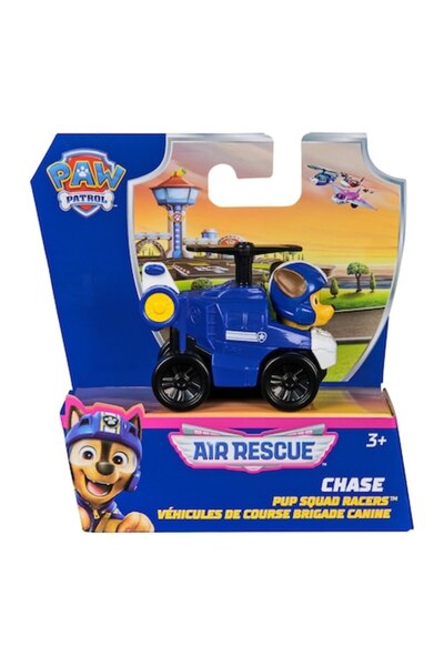Spinmaster Paw Patrol Chase Metal Toy Car, 1:55 Scale, Realistic Details, Ages 3+