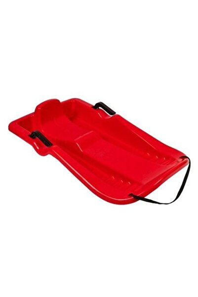 NO BRAND Sled with handles and brakes, 86 x 46 x 15.5 cm, Red