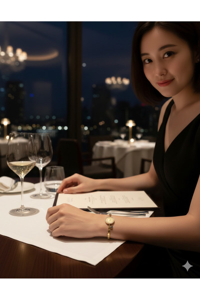 stainless steell سوار نسائي بتفاصيل ميدالية ذهبية اللون – تصميم أنيق وعصري