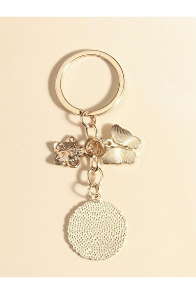 VEYA An elegant bell-shaped flower and crystal charm — a charming and perfect bag accessory