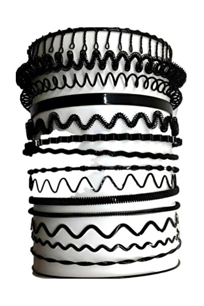 İnDerin Metal Crown Set 15-Piece Hair Accessory Hair Crown