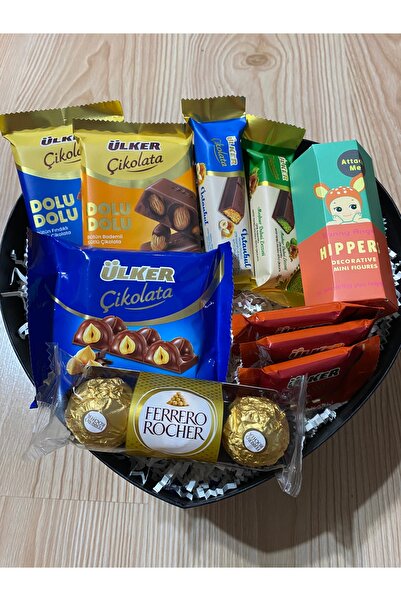 Sweet Sonny Angel ve çikolatalı kalpli kutu