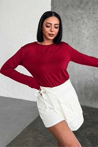 INURA GLOBAL Comfortable and Stylish Long Sleeve Crew Neck Stretch Fabric Vis...