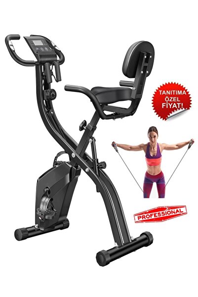 Havana X 4IN1 Katlanabilir Manyetik Kondisyon Bisikleti Spor Koşu Egzersiz Sp...