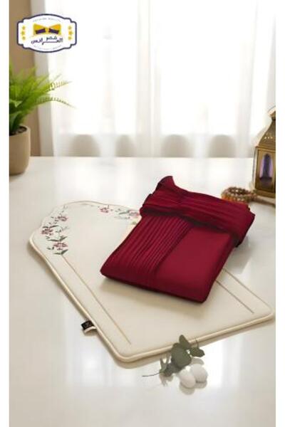 Gerenic Crushed-Texture Bedsheet and Sponge Rug Set