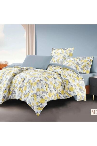 Reiashn مفرش تالين مشجر قطن 100% صيفي مفرد ونصف