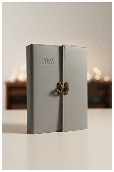 Artlantis A5 2026 Kilitli Ajanda 168 Yaprak Suni Deri Kapaklı Günlük Ajanda A...