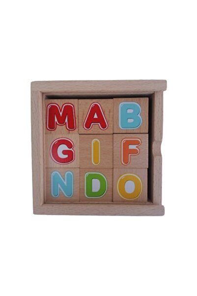 Tooky Toy Joc educativ Sa Invatam Literele Tooky Toy, lemn, 4+ ani