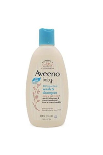 AVEENO غسول الجسم والشعر للأطفال مع الشوفان من افينو - 236 مل