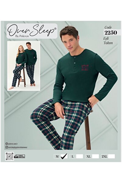 Over Sleep by Poleren Men's Cotton Pjama Suit