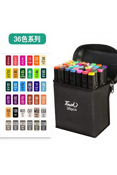 JML1 Markere 36/Set, Două Capete, Multicolore, 15 cm