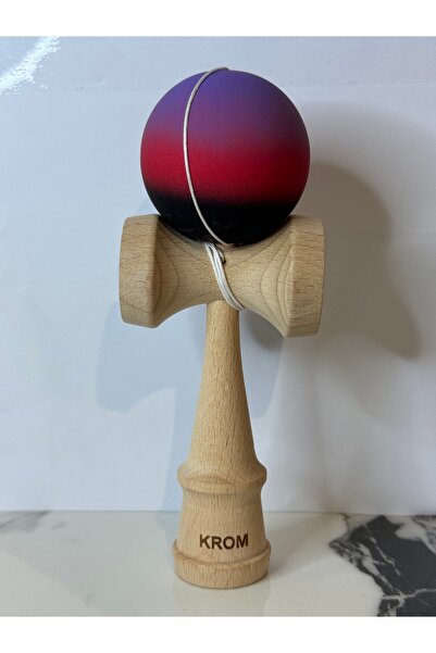 Krom Kendama KENDAMA KROM PRO USA BEST QUALITY 18cm MULTICOLOR LARGE CUPS BLACK